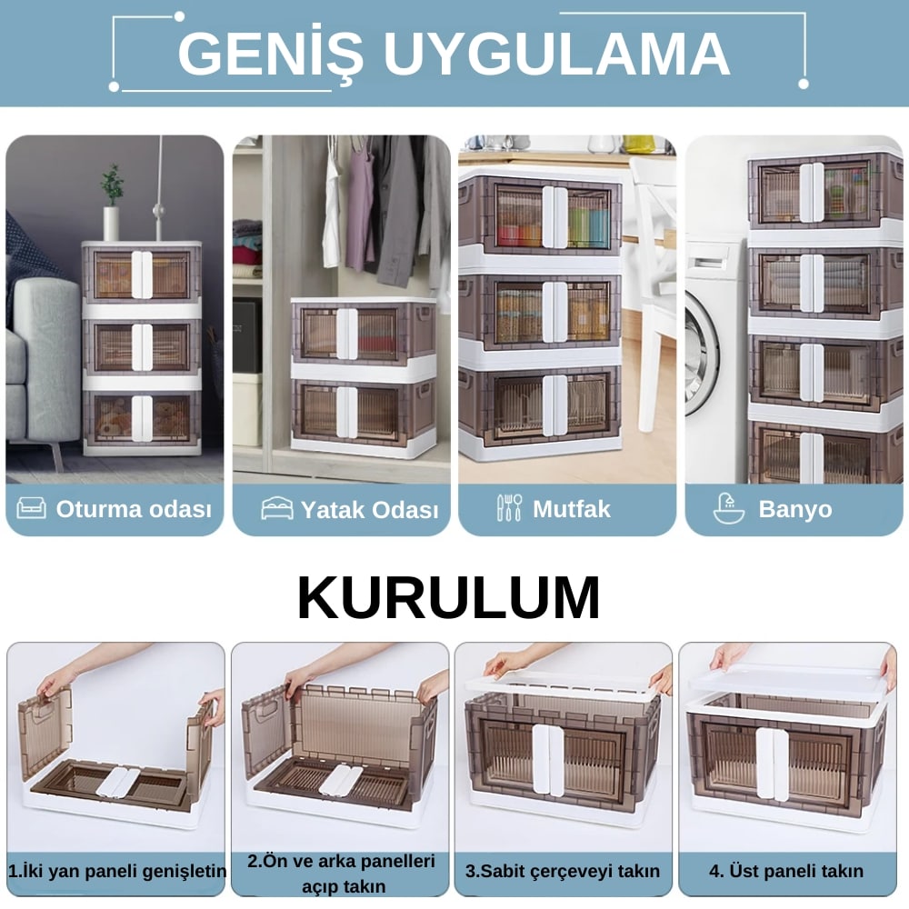 Perfect Organizer Katlanabilir Çok Amaçlı Dolap